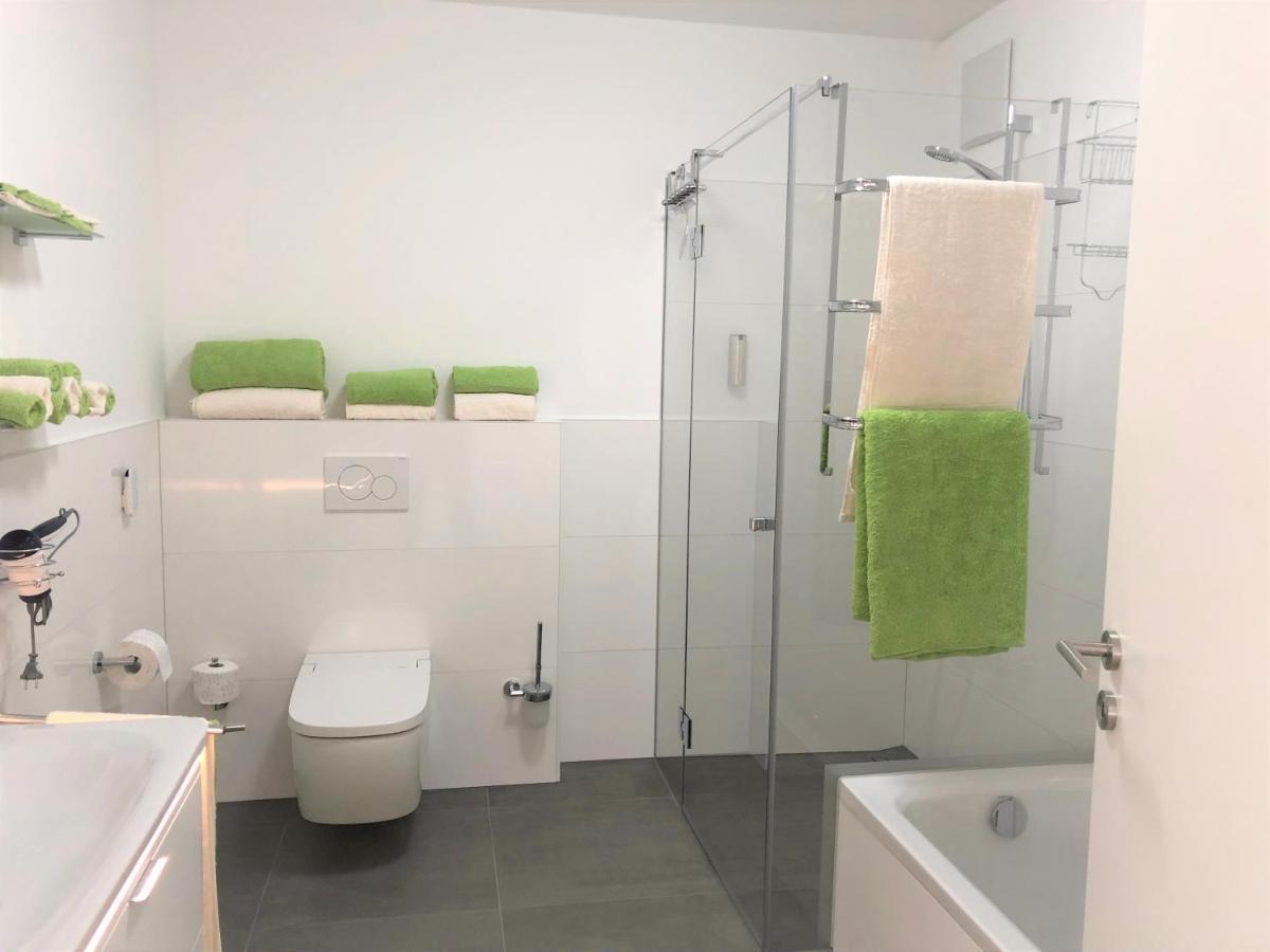 Panorama Penthouse Apartment Mit Klima Und Whirlpool Fuer Bis Zu 6 Personen Frankenthal  Eksteriør bilde