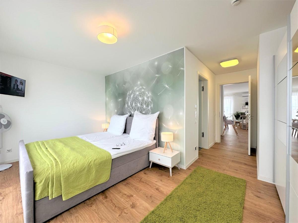 Panorama Penthouse Apartment Mit Klima Und Whirlpool Fuer Bis Zu 6 Personen Frankenthal  Eksteriør bilde