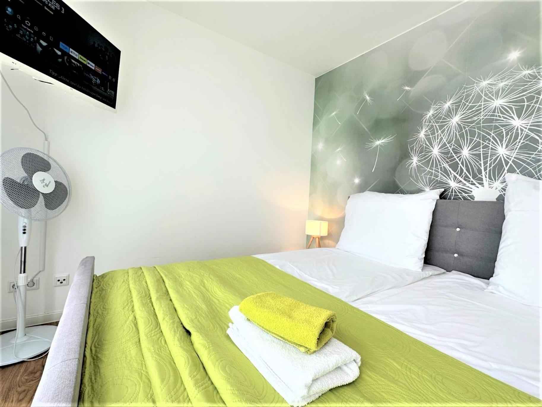 Panorama Penthouse Apartment Mit Klima Und Whirlpool Fuer Bis Zu 6 Personen Frankenthal  Eksteriør bilde